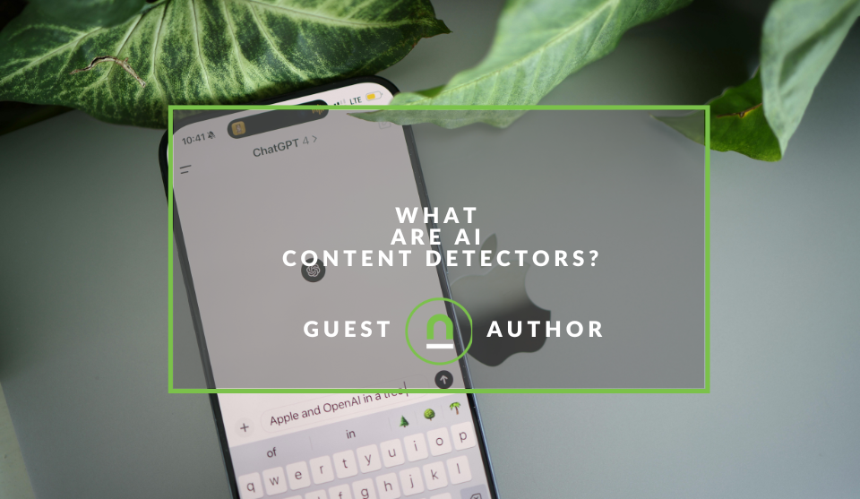 How AI content detectors work