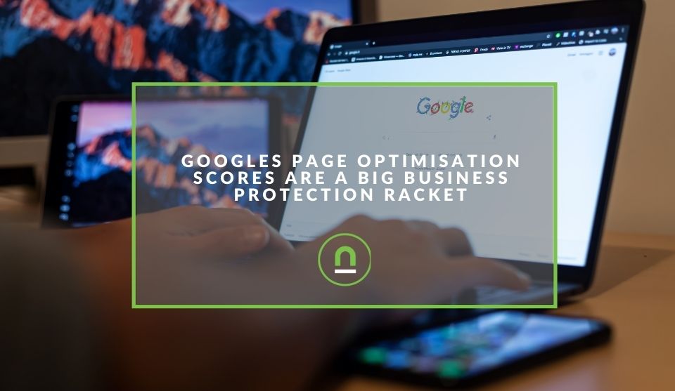 Google page score protection racket