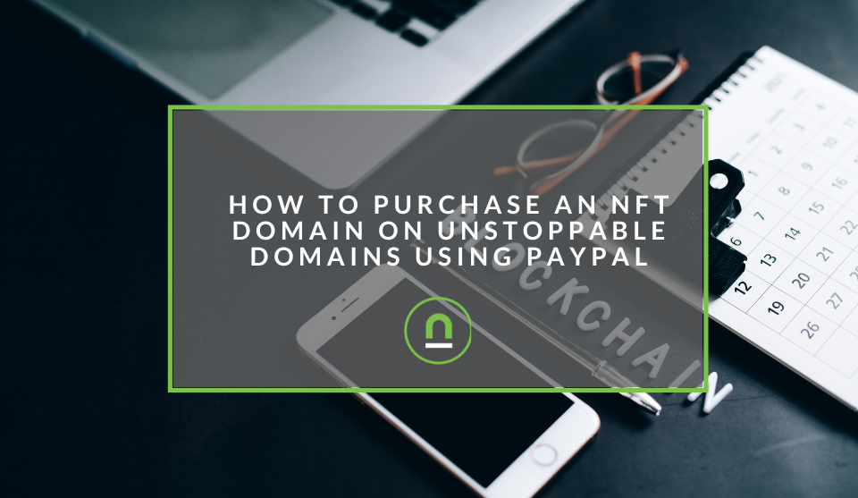 Buy NFT domain with PayPal