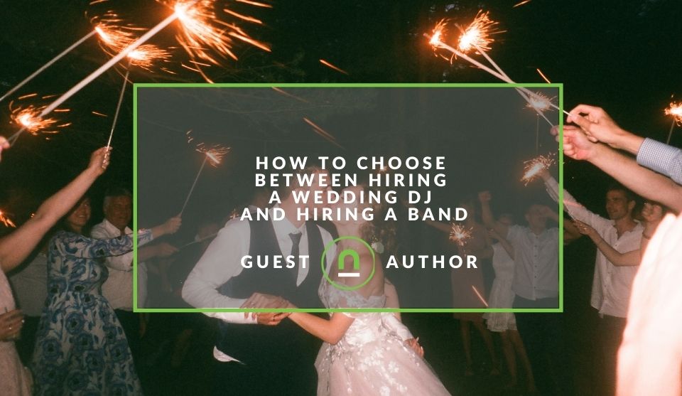 How to pick between DJ or Band for A Wedding