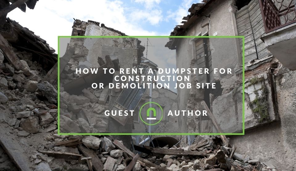 Considerations for renting dumpsters for construction