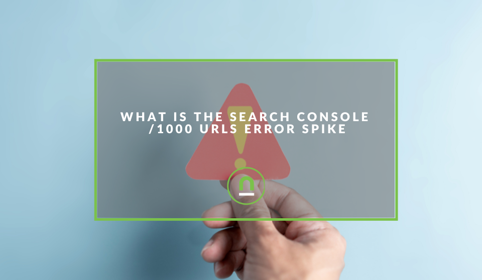 Search console 1000 error