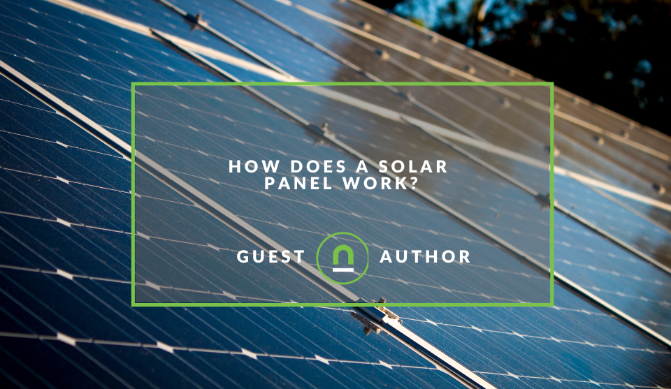 How does a solar panel work