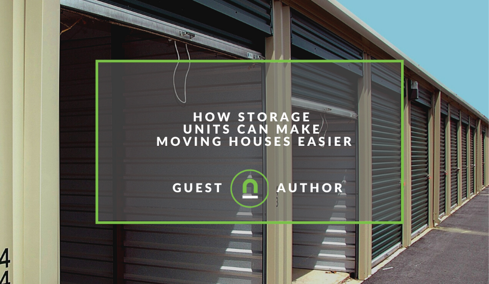 How storage units make moving easier