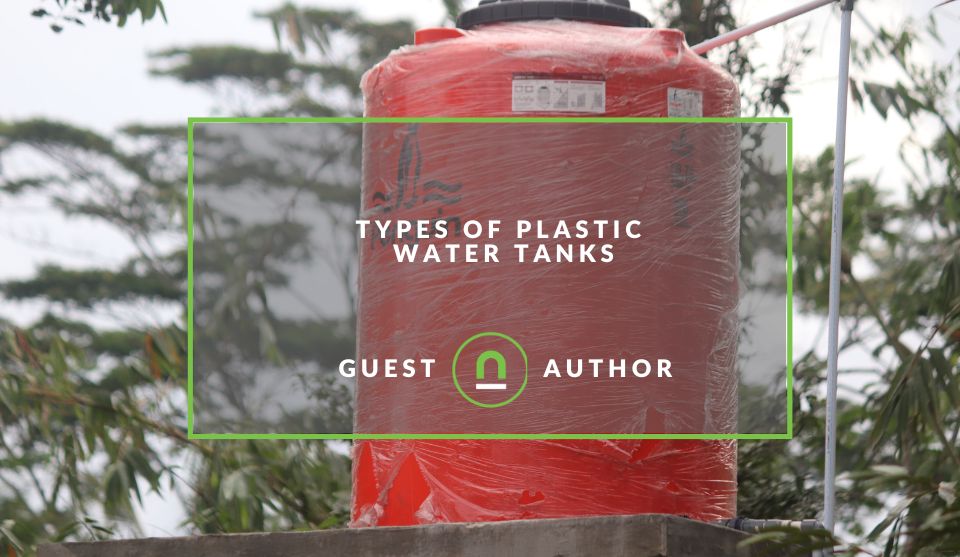 Types of water tanks available