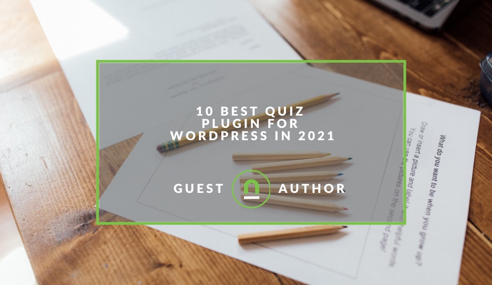 Wordpress plugins for quiz's 