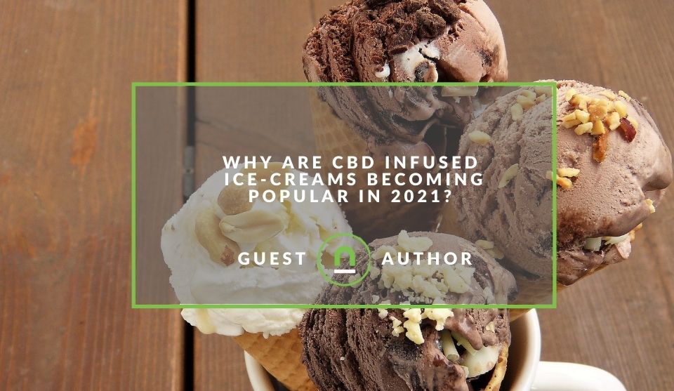 CBD ice cream gaining popularity in 2021