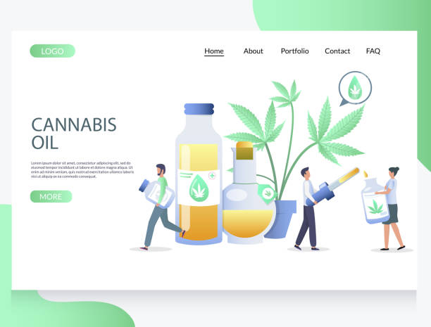 CBD website mockup