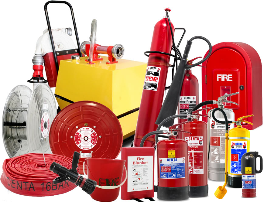 All handheld fire equipment