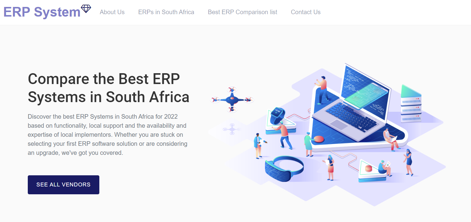 Discover the best ERP Systems in South Africa for 2022 based on functionality, local support and the availability and expertise of local implementors. Whether you are stuck on selecting your first ERP software solution or are considering an upgrade, we've got you covered.