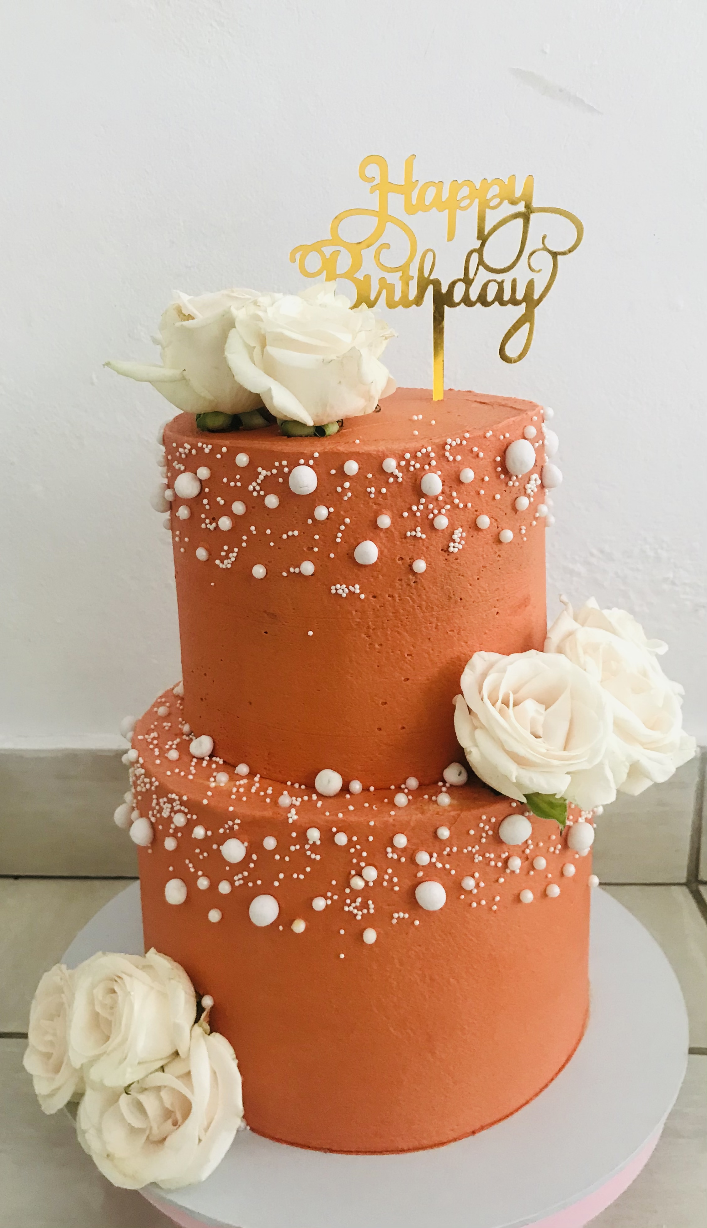 2 tier cake 8” and 6” R1300