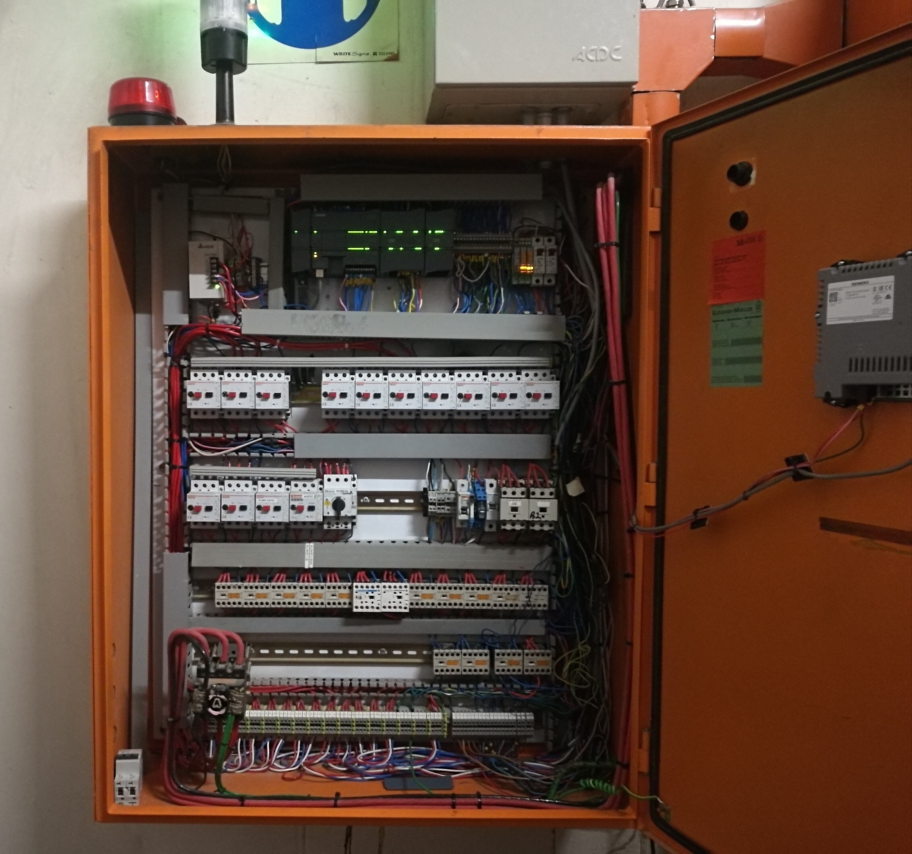 Control Panel wiring