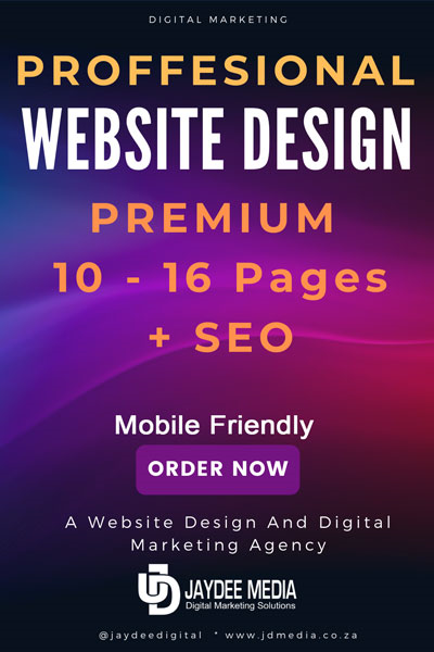 Website design promotions