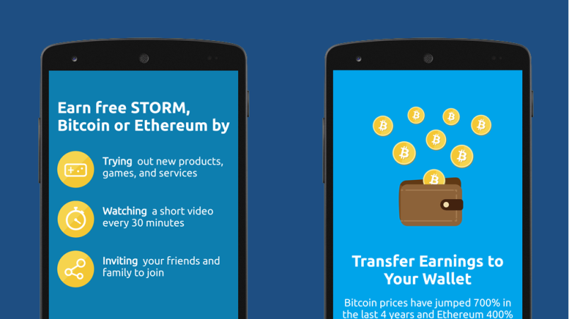 Earn Bitcoin Ethereum And Storm By Playing Games On Your Mobile - earn cryptocurrency with storm play