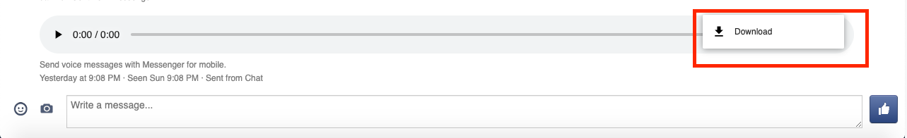 How To Save An Audio File From Facebook Messenger Nichemarket