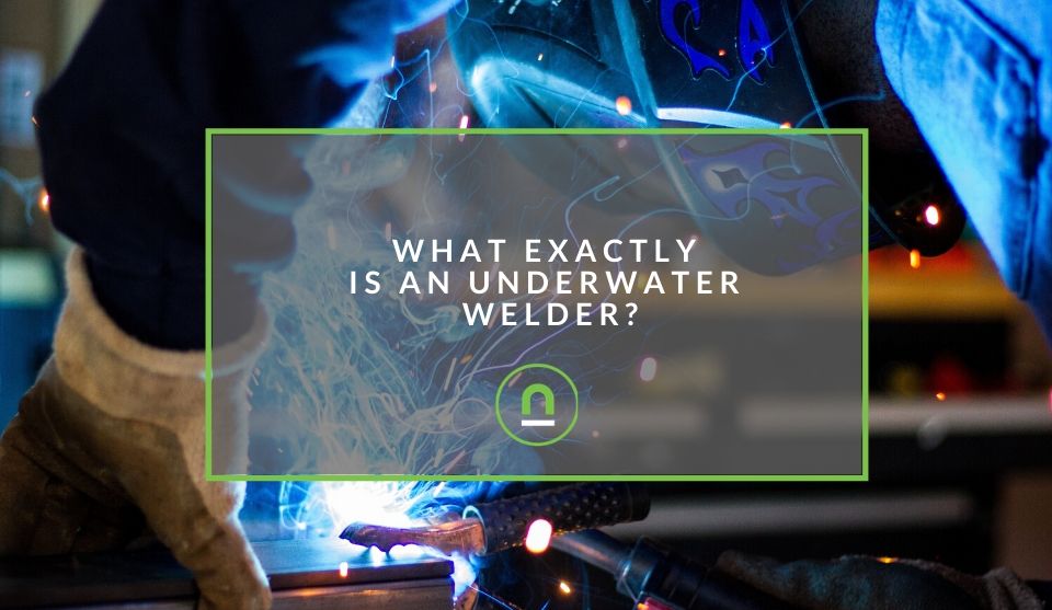 What an underwater welder does for a living